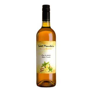 Sweet Mountain 75cl  Sirop de ghimbir, lamaie si menta