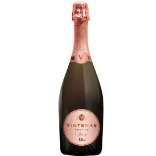 Vintense Prestige Rose 0.75L   Vin spumos dezalcoolizat roze sec