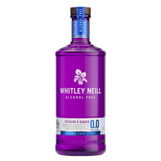 Whitley Neill Rubarba si Ghimbir 0.0% 70cl   Alternativa fara alcool  la Gin