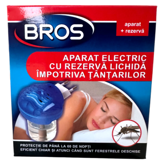Aparat electric + rezerva lichida impotriva tantarilor, Bros
