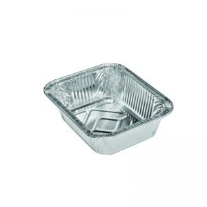 Caserola Aluminiu + Capac, 528 128, Set 100buc