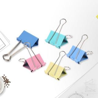 Clips pentru hartie color, 19mm, 40buc cutie