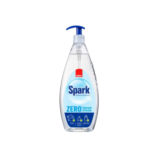 Detergent de vase Sano Spark Zero, fara coloranti si parfumanti 500 ml