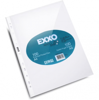 Folie Protectie A4 Standard 100buc set Exxo