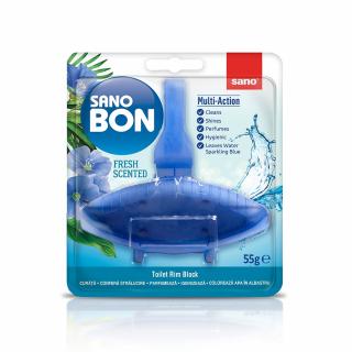Odorizant Wc cu agatator, Sano Bon Blue, 55g