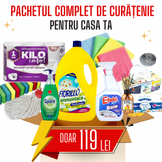 Pachet COMPLET de Curatenie - pentru casa ta