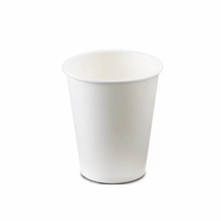 Pahar Carton Alb, 8 oz, 250ml, Set 50 bucati