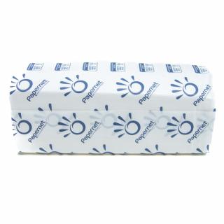 Prosoape Pliate Albe, 2 Straturi, 100% Celuloza, V fold, 150buc pac