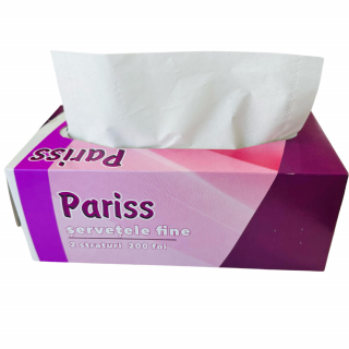 Servetele la cutie, Pariss, 200buc cutie