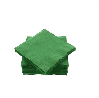 Servetele Verde Inchis, 33x33cm, 2 straturi, 150buc pac