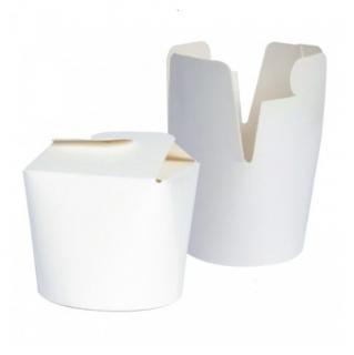 Set 50 buc Doner box   Noodles Box, alb, 26 oz, 769 ml