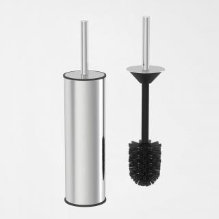 Set perie WC si suport  din otel inoxidabil, 36 cm
