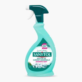 Solutie de curatat si dezinfectant suprafete Sanytol, 500ml