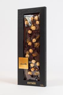Ciocolata neagra (Stafide aurii Merisoare Alune de Piemonte)