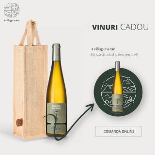 Vin cadou + Sacosa iuta - Alsace Pinot Gris Terroir 2019 750 ml  - Domaine Zinck   Promotie vinuri cadou