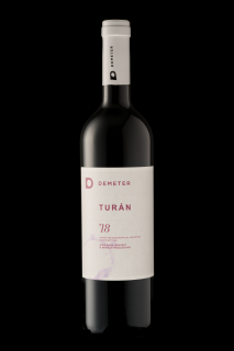 Vin rosu sec Ungaria, Eger -  Turan 2018, Demeter Csaba - Demeter Pinceszet 750 ml