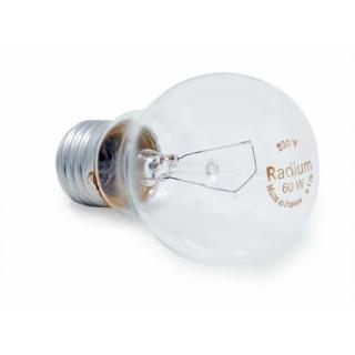 10 becuri halogen clar 60W E27 RADIUM (Bec halogen sticla)
