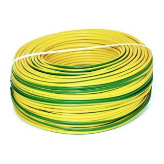 Conductor electric flexibil galben verde MYF 0,75 mm colac 100 ml ()