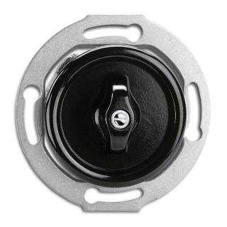 Intrerupator rotativ din bachelita cap cruce BAKELITE 10A 250V