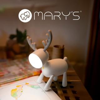 Lampa de noapte LED forma cerb  MARY Alb