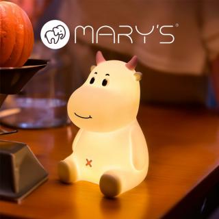 Lampa de noapte LED forma vaca MARY Roz