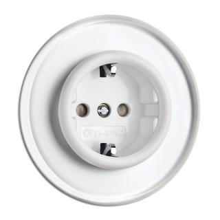 Priza duroplast cu protectie pentru rama din sticla 16A 250V