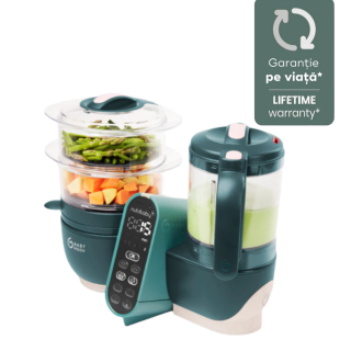 Babymoov - Robot multifunctional Nutribaby + 6 in 1 Opal Green