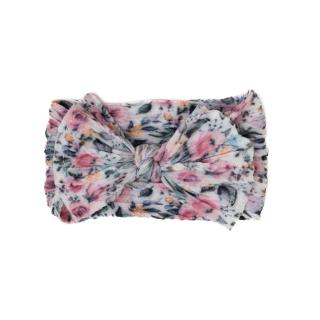 Bentita lata, bebe, funda cu nod ,spandex, Melvelo, Flower - Multi Color