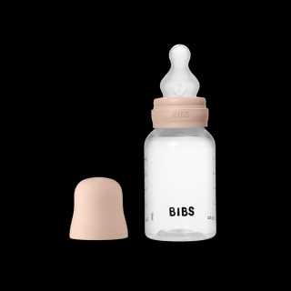 BIBS - Set complet biberon anticolici, 150 ml, Silicon, Blush