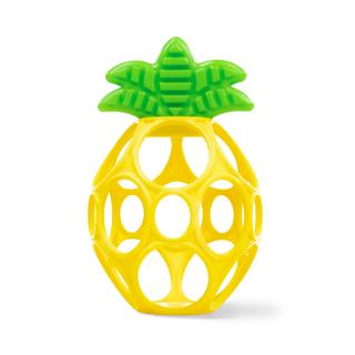 Bright Starts - Jucarie gingivala ananas Hold My Own Easy-Grasp