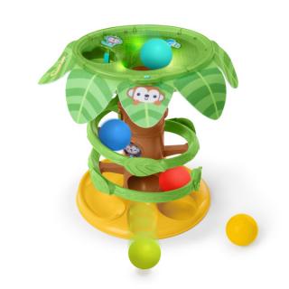 Bright Starts - Jucarie tropicala,   Twirl,   Ball Play Toy