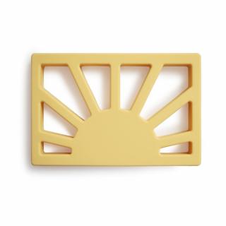 Jucarie Dentitie Mushie - Sun Muted Yellow