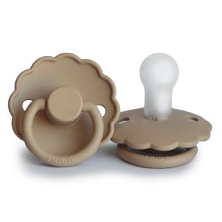 Suzeta Frigg Daisy, Croissant, Silicon, 0-6 luni