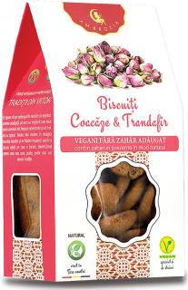 Biscuiti cu coacaze si trandafir, Ambrozia, 130g