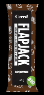 Flapjack BROWNIE, fara gluten, BIO, 60g