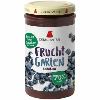 Gem de afine fara zahar, indulcit cu nectar de agave, bio, vegan fara gluten, Zwergenwiese.225 g