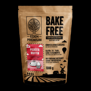 Mix de faina pentru briose, Bake Free, fara gluten, vegan, 1 kg