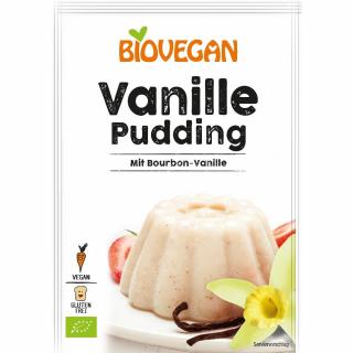 Pudra budinca vanilie FARA GLUTEN bio Biovegan, 33g