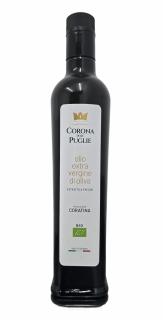 Ulei de masline extravirgin, monocultivar, soi Coratina, bio,, 500ml