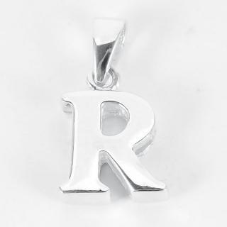 Pandantiv argint litera R