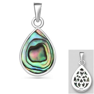 Pandantiv argint - scoica abalone Picatura din Ocean