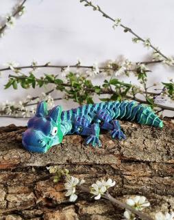 Figurina articulata dragon 3D Armored dragon