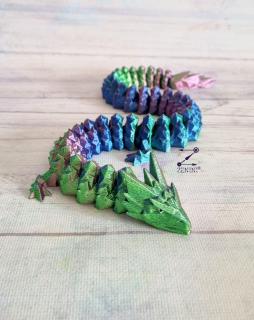 Figurina dragon 3D Adamantite dragon articulata