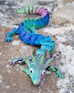 Figurina dragon 3D Royal dragon articulata