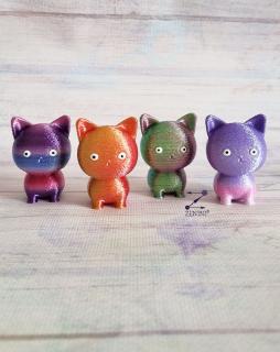 Figurina pisica printata 3D