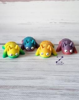 Pisica 3D - figurina articulata