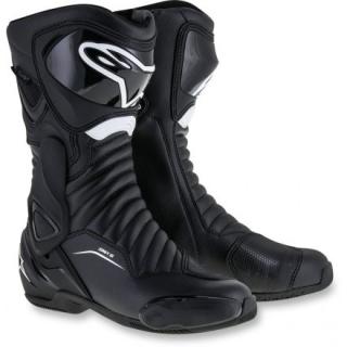 Cizme Moto Alpinestars SMX-6 Drystar V2, Negru-Alb