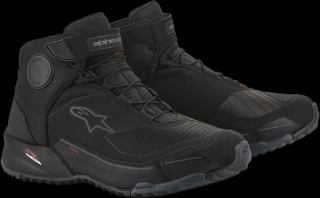 Ghete moto Alpinestars CR-X Drystar, Negru