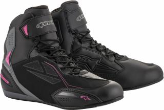 Ghete Moto Alpinestars Stella Faster 3, Negru-Roz