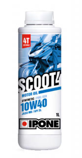 Ulei Motor Synthetic  Scoot 4 10W40 IPONE 1L